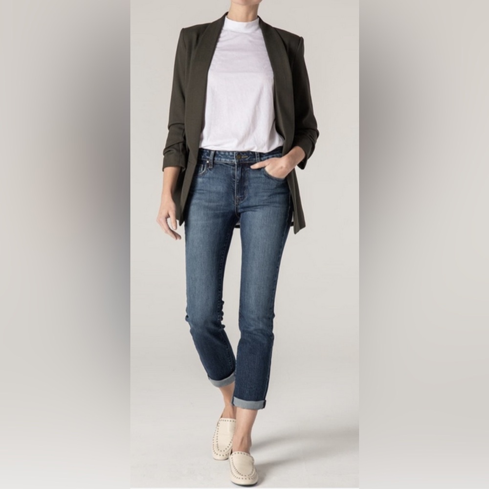 Fidelity Denim Dark Blue Oh Boy! Boyfriend Jeans